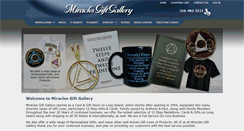 Desktop Screenshot of miraclesgiftgallery.com